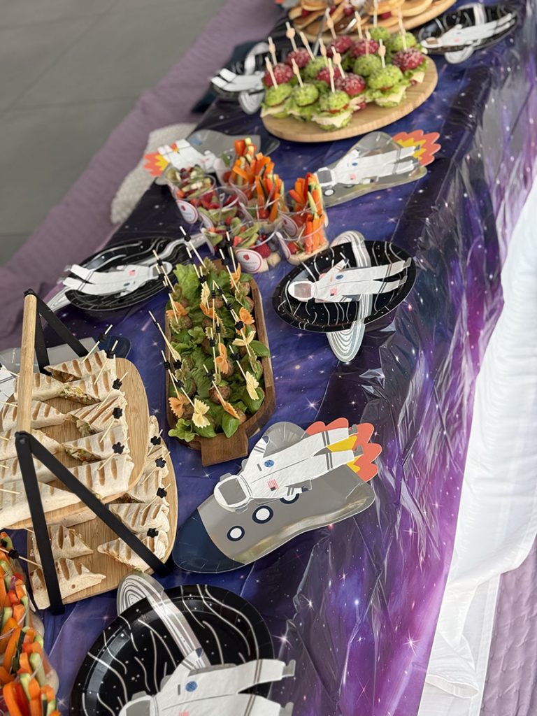 Children's party with personalised lunchboxes in Sintra