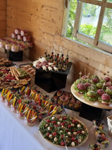 Event with practical buffet in cascais